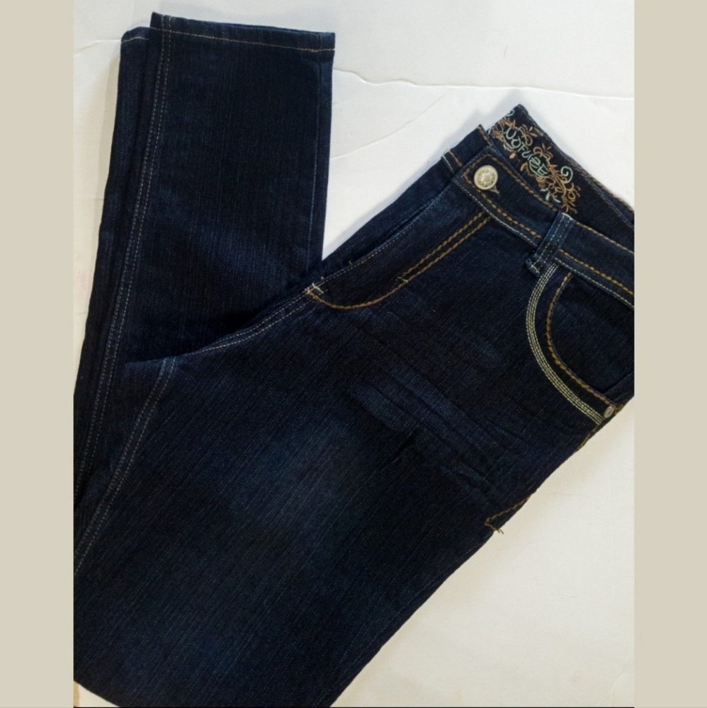 Womens Dark Blue Jeans